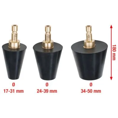 Adapter, cooling system pressure test set